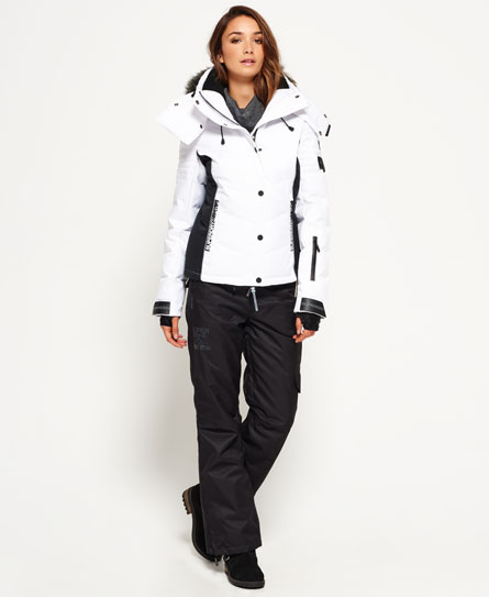 Womens - Snow Puffer Jacket in White | Superdry