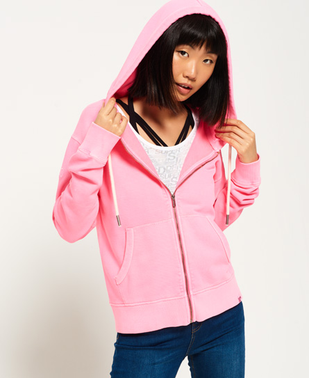 Superdry Garment Dyed hoodie met rits Garment Dyed hoodie met rits