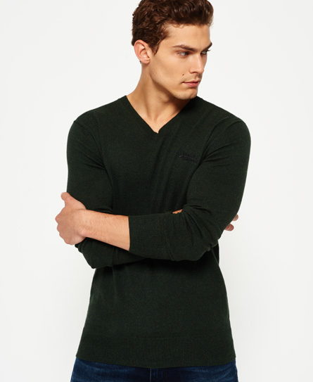 Orange Label Vee Knit Jumper