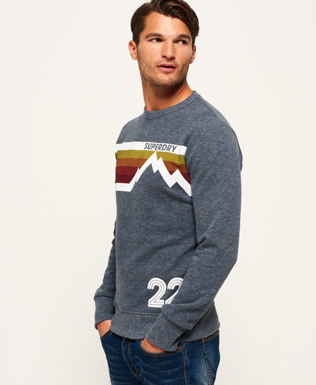 Mountain Line Crew Neck Jumper