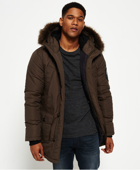 Superdry Faux Fur Trimmed Everest Coat Faux Fur Trimmed Everest Coat