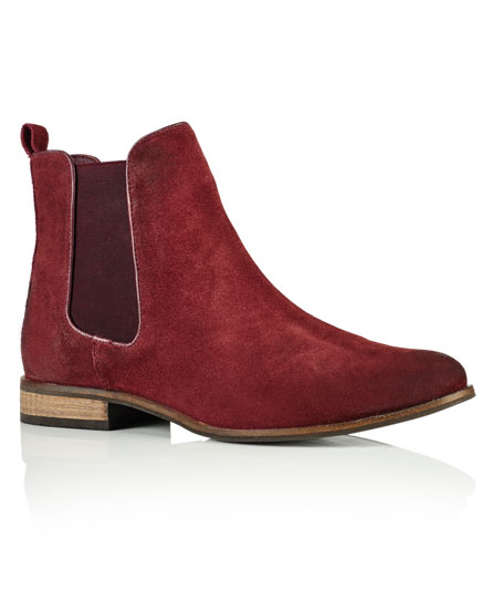 SUPERDRY MILLIE SUEDE CHELSEA BOOTS,424765800002073Y033