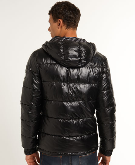 Mens - Intrepid Jacket in Black | Superdry