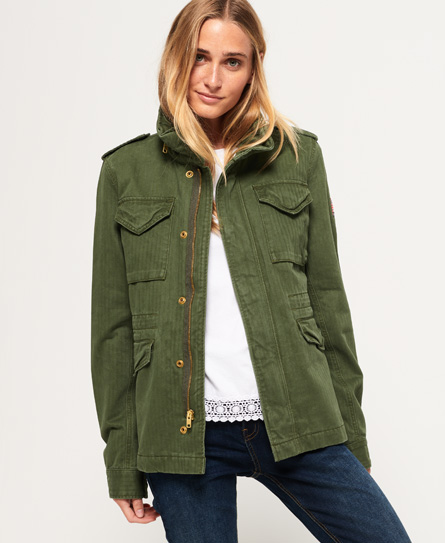 Superdry Rookie Classic Military Jacket Rookie Classic Military Jacket