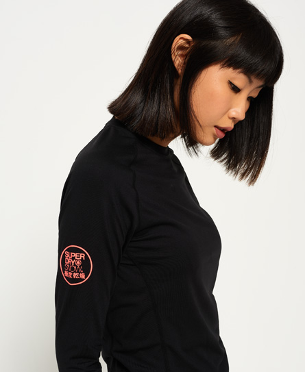 Carbon Base Layer Crew Neck Top