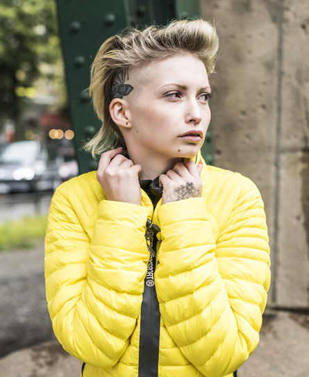 Sport Power Down Hooded Jacket