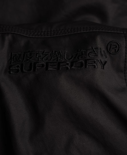Mens - Moody Biker Jacket in Black | Superdry