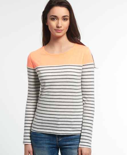 Superdry Essentials Colour Block Breton Topje superdry kopen in de aanbieding Superdry Essentials Colour Block Breton Topje superdry kopen in de aanbieding