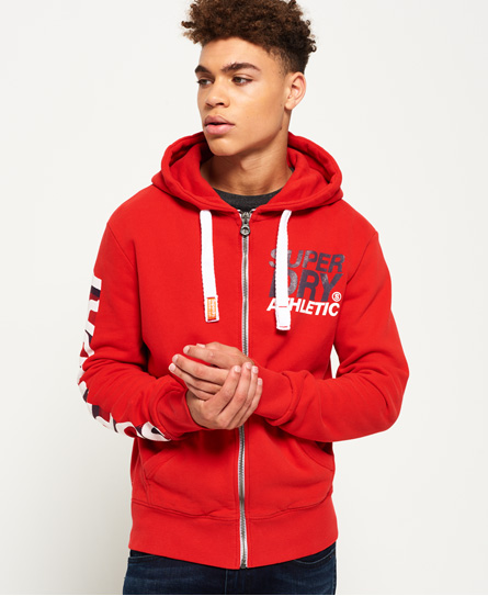 Athletic Zip Hoodie