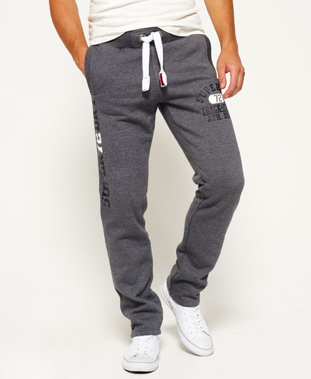 mens grey cuffed joggers