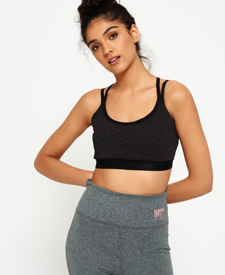 Superdry Studio Cross Back Bra Studio Cross Back Bra