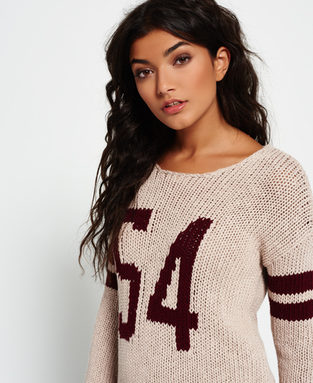 Pia Varsity Knit Jumper