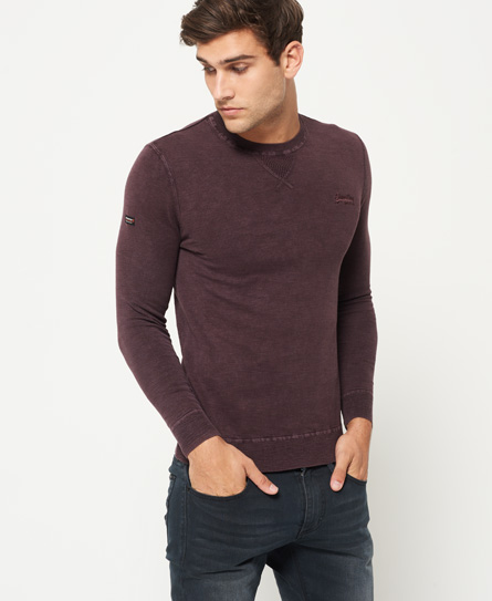 Garment Dyed L.A Crew Neck Jumper