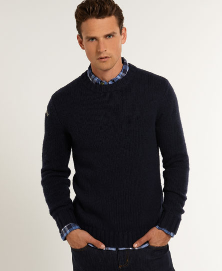 Superdry Gebreide Nautilus Trui superdry kopen in de aanbieding