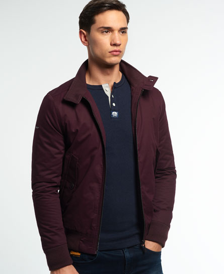 Superdry Winter Longhorn Harrington Jacket - Men's Jackets