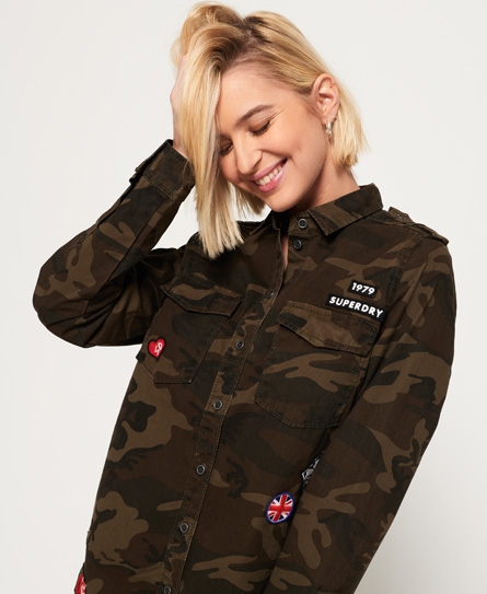 Superdry 軍風襯衫 軍風襯衫
