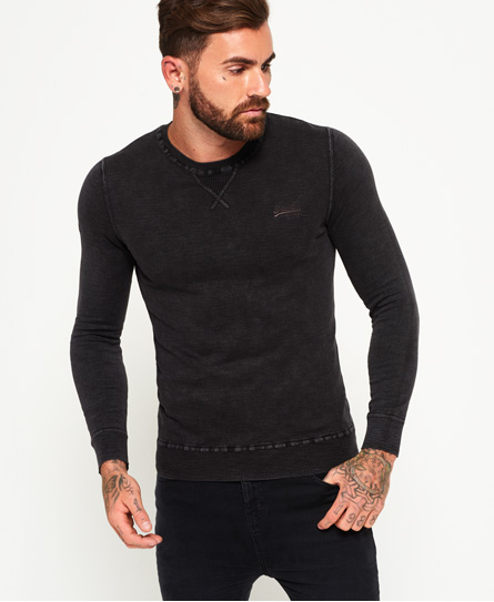 Garment Dyed L.A Crew Neck Jumper