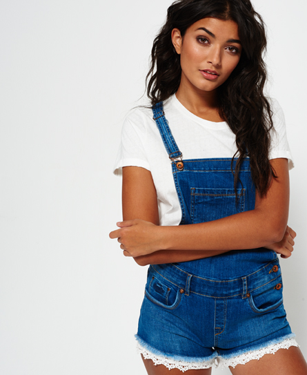 Superdry Lace Dungarees Lace Dungarees