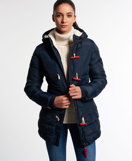 Superdry Aspen Puffle Jack superdry kopen in de aanbieding