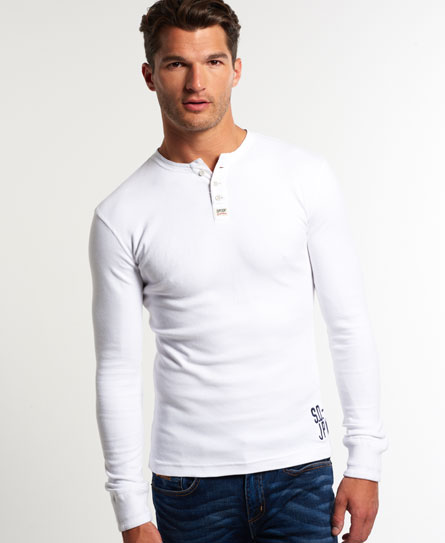 Superdry Heritage Grandad Top Heritage Grandad Top