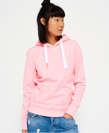 Embossed Vintage Logo Hoodie