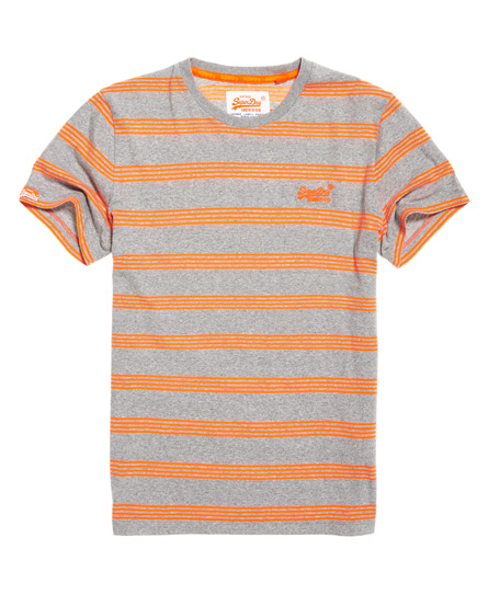 Superdry Orange Label Eddisford Gestreept T Shirt superdry kopen in de aanbieding