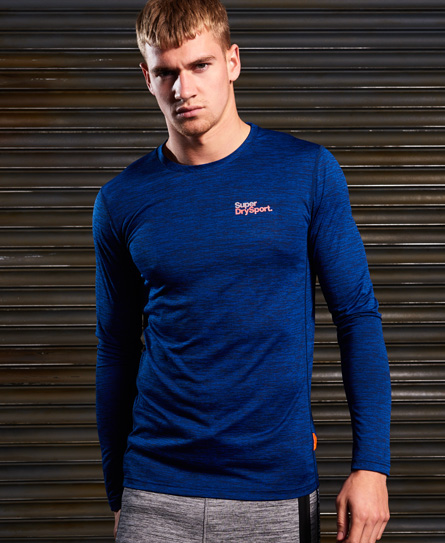 Core Train Space Dye Long Sleeve T-Shirt