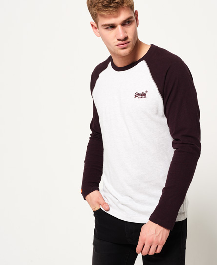 Orange Label Baseball Top