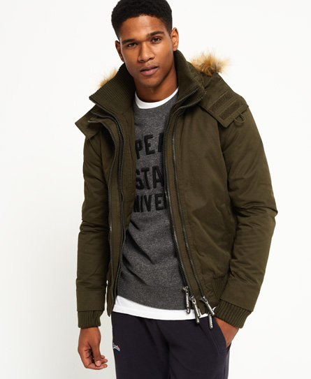 Superdry Microfibre SD-Windbomber Jacket for Mens