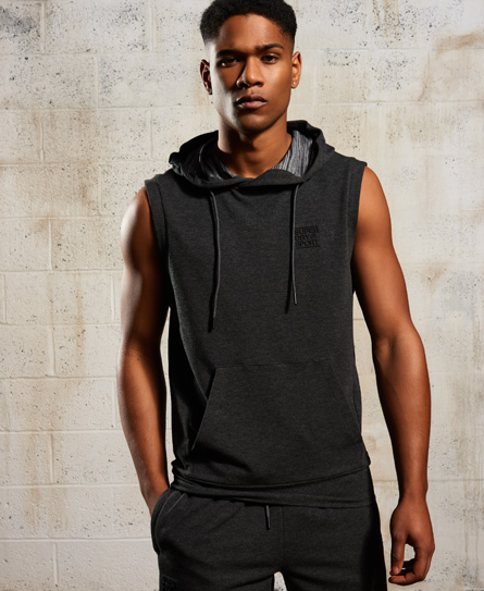 Gym Training Sleeveless Hoodie