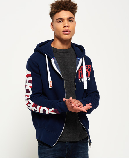 Athletic Zip Hoodie