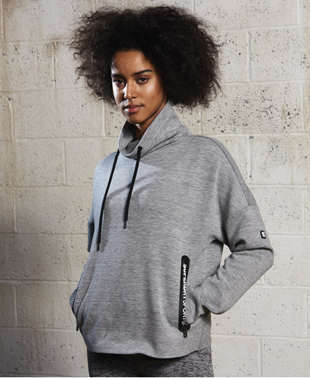 SD Sport Gym Tech Luxe Funnel Hoodie 