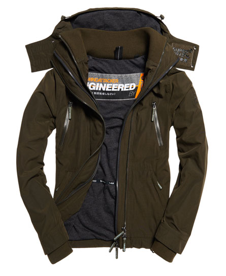 Microfibre Hooded Wind Attacker Jacket