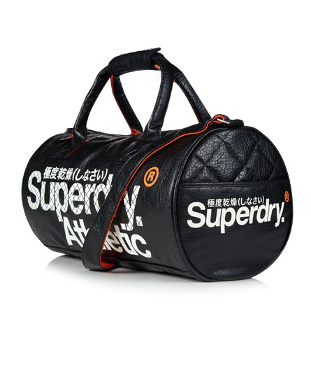 Mens - Athletic Barrel Bag in Black | Superdry