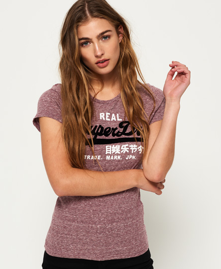 Vintage Logo Stripe T-Shirt