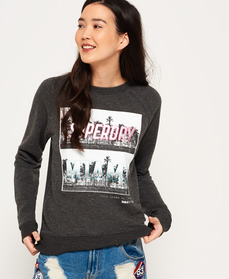 Superdry Ice Cream Sweatshirt Met Ronde Hals superdry kopen in de aanbieding