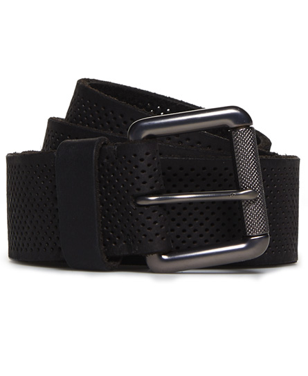 Master Perforated Leather Belt