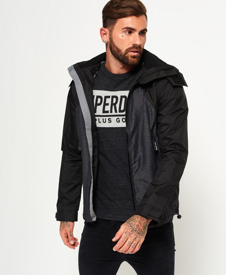Superdry Arctic Hooded Cliff Hiker Hybrid Jacket Arctic Hooded Cliff Hiker Hybrid Jacket