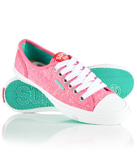 Superdry Low Pro Trainers In Pink 