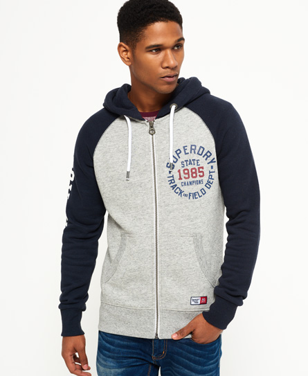 Trackster Baseball Zip Hoodie