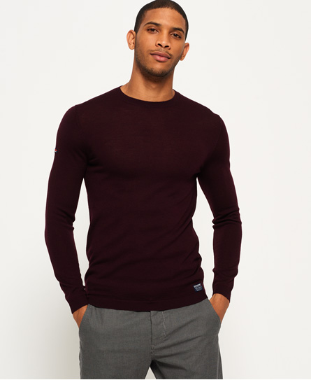 Superdry Merino Trui Met Ronde Hals superdry kopen in de aanbieding Superdry Merino Trui Met Ronde Hals superdry kopen in de aanbieding