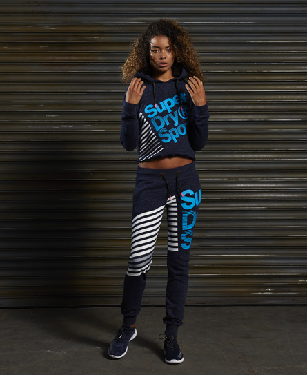 Sport Label Diagonal Jogger. 