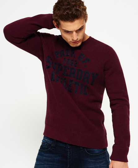 Applique Crew Neck Sweatshirt