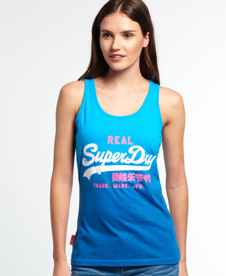 Superdry Vintage Logo Duo Dip Hemdtopje superdry kopen in de aanbieding