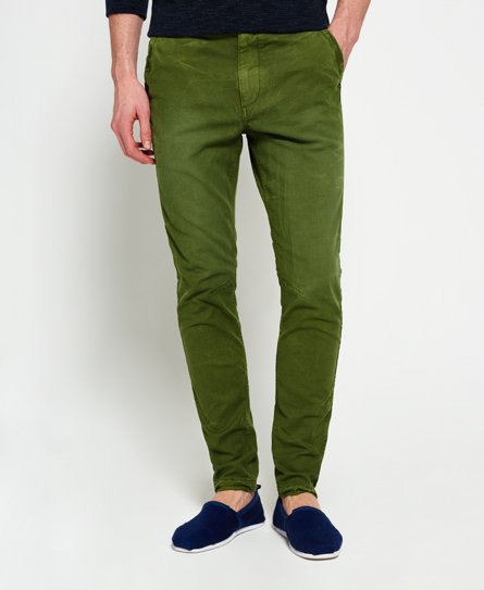 Superdry Surplus Goods Low Rider Chinobroek superdry kopen in de aanbieding