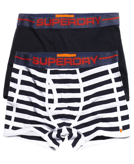 Sport Stripe Boxers Double Pack