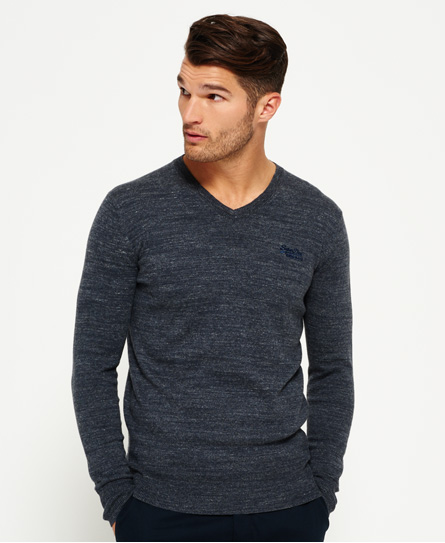 Orange Label Vee Knit Jumper