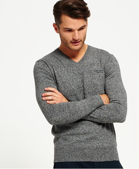Orange Label Vee Knit Jumper
