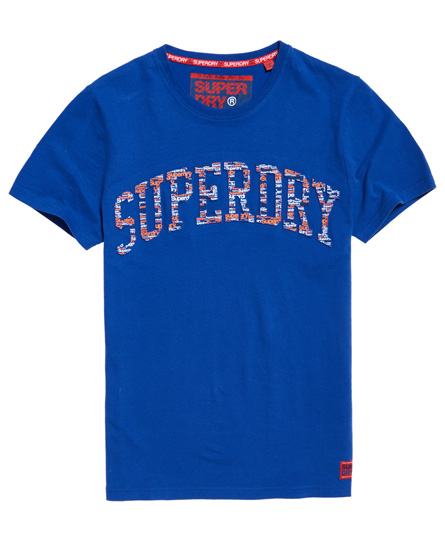 Superdry Varsity Embossed T Shirt superdry kopen in de aanbieding Superdry Varsity Embossed T Shirt superdry kopen in de aanbieding