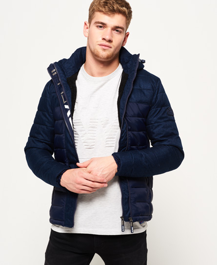 Fuji Mix Double-Zip Hooded Jacket